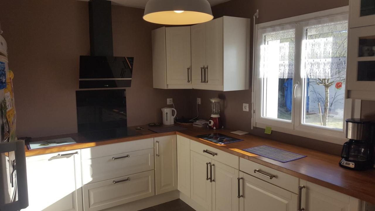 2 Vraies Chambres Privees Au Calme Dans Villa De Campagne Plain-Pied 105M2 Avec Piscine A Montfaucon Montfaucon  Buitenkant foto